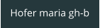 Hofer maria gh-b