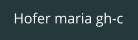 Hofer maria gh-c