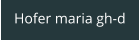 Hofer maria gh-d